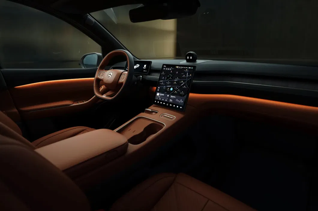 Чистый электрический внедорожник 2024 Nio EC7 Первый большой автомобиль 100 кВтч 635 км 3