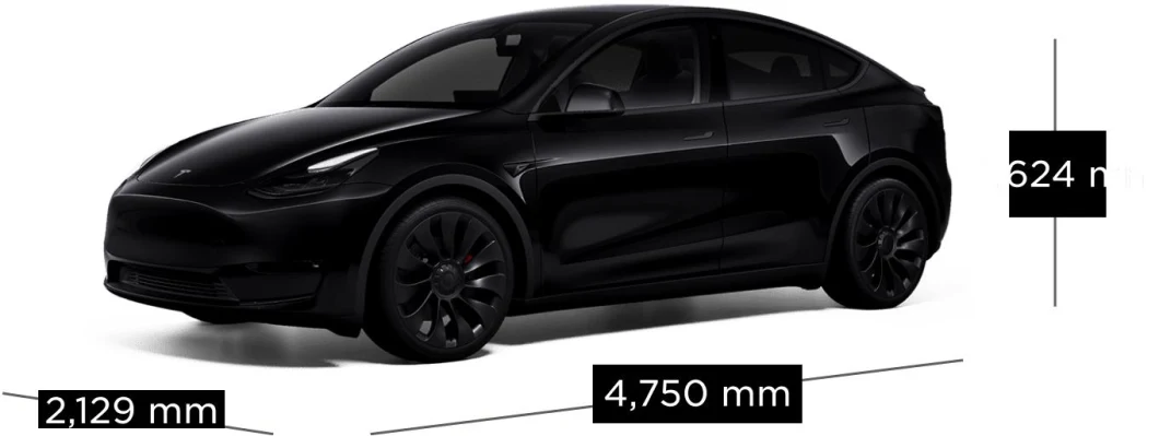 2024 полностью электрический Tesla Model Y Семейный автомобиль AWD Различные цвета 0