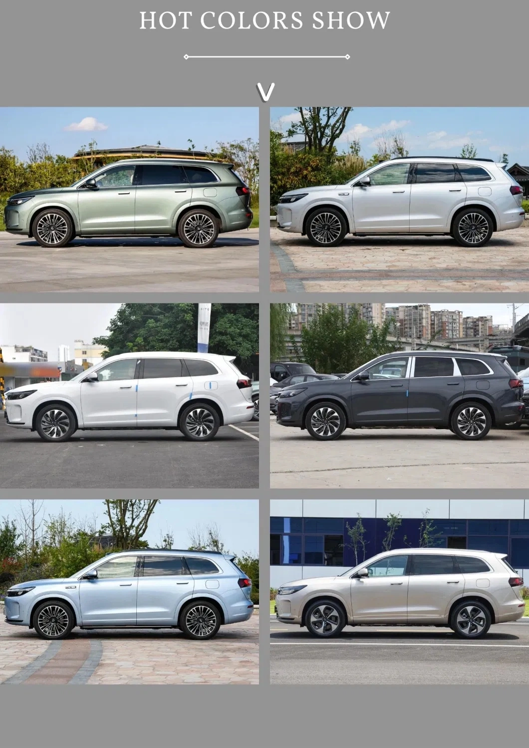 2024 Huawei Aito M7 Автомобиль с расширенным диапазоном действия Электрическое транспортное средство 9